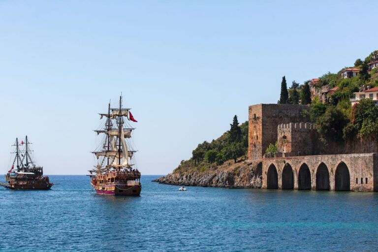 From Side: Alanya Tour With Lunch, Boat Trip, and Cable Car