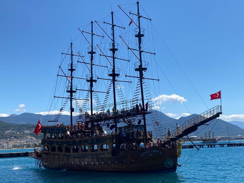 From Side: Pirate Boat Tour to Alanya With Lunch - Tour Overview and Pricing