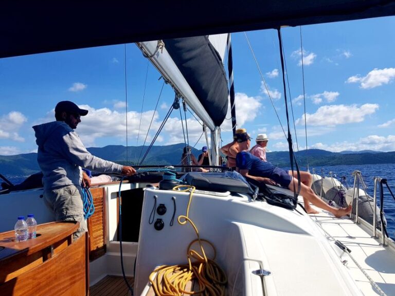 From Skiathos Port: Day Sailing Boat Trip With Lunch