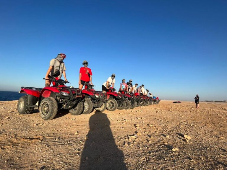 From Soma Bay: ATV Ride Tour Along the Sea & Mountains