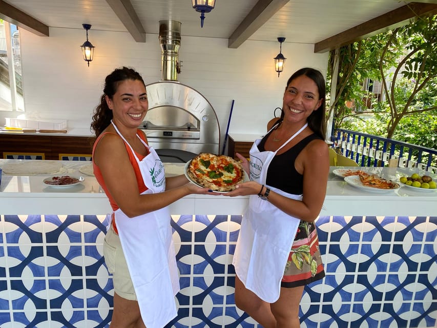 From Sorrento: Pizza-Making Class W/ View of Mount Vesuvius - Overview of the Experience