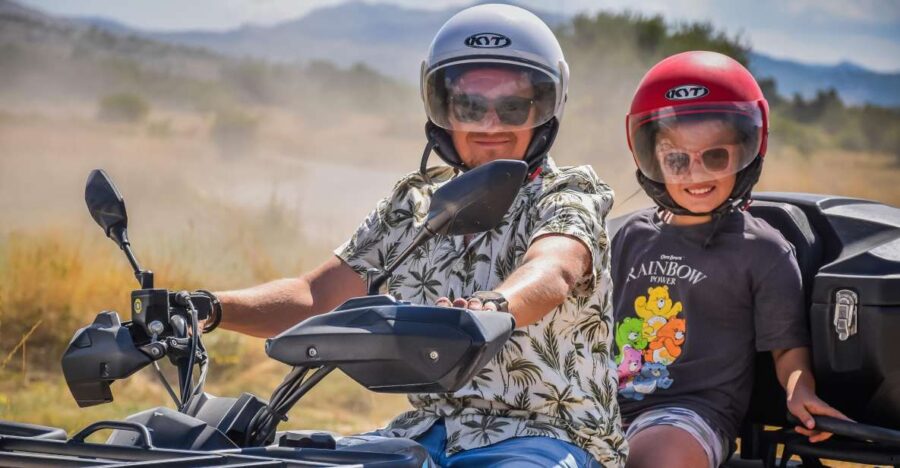 From Split: Private Guided ATV Quad Tour With Lunch