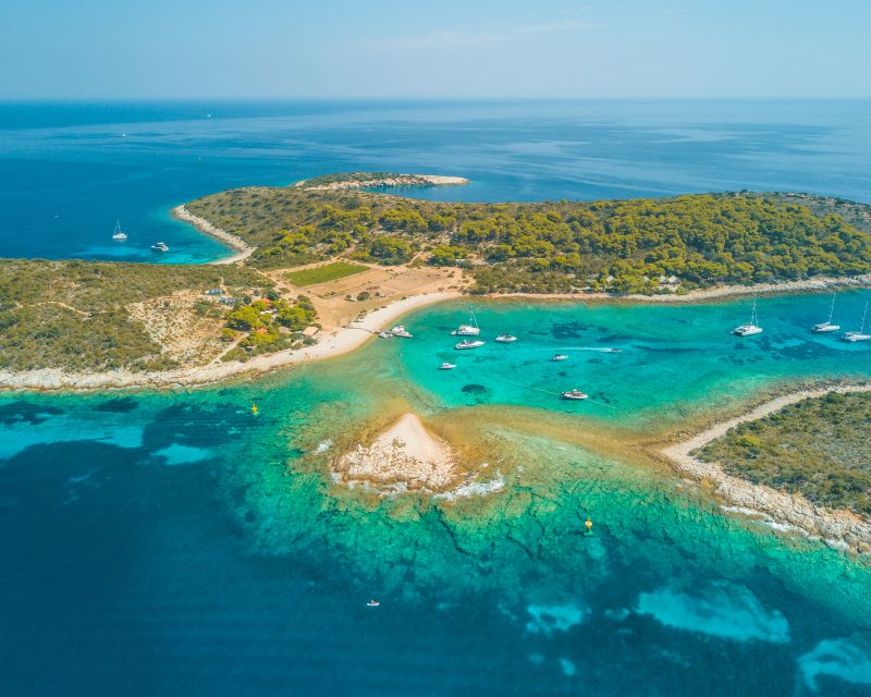 From Split & Trogir: Full-Day Private Blue Cave & Hvar Tour