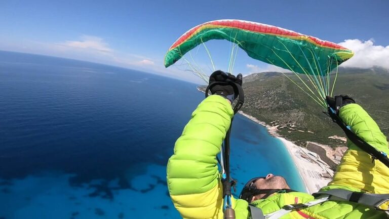 From Tirana/Durres/Golem: Paragliding & Vlora City Tour