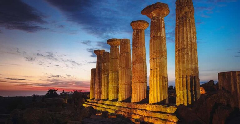 From Trapani: Turkish Stairs, Valley of Temples, Agrigento