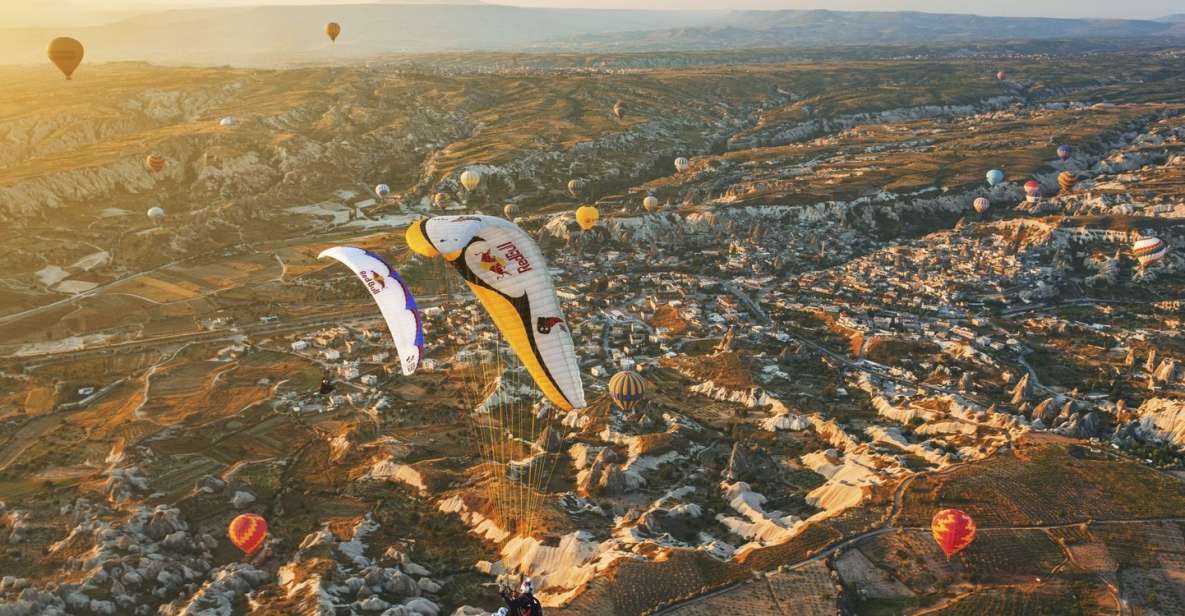 From Urgüp/Göreme: Cappadocia Tandem Paragliding & Transfer - Overview of Tandem Paragliding