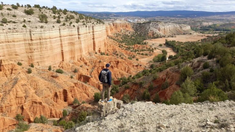 From Valencia: Hiking Tour of The Red Canyon of Teruel