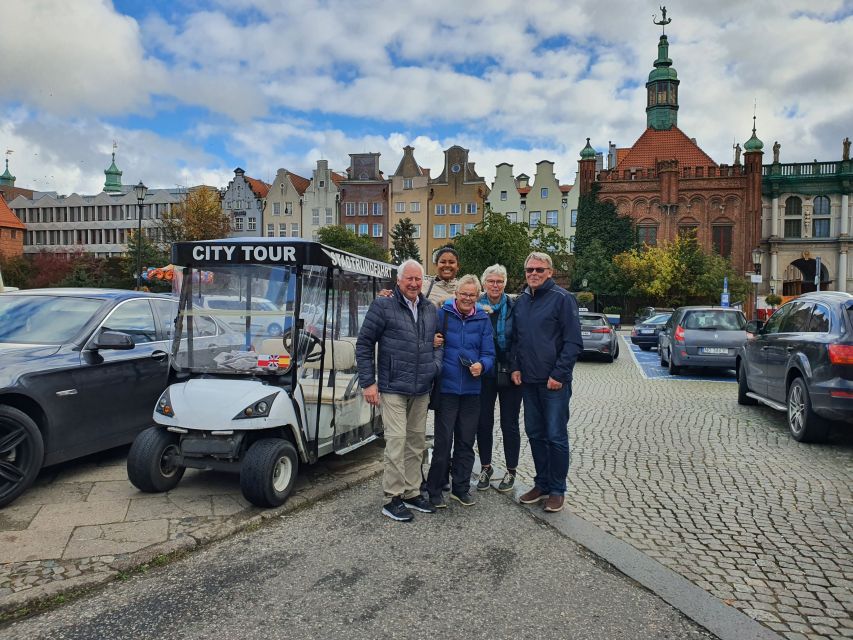 Gdansk: City Sightseeing Tour by Golf Cart/Buggy