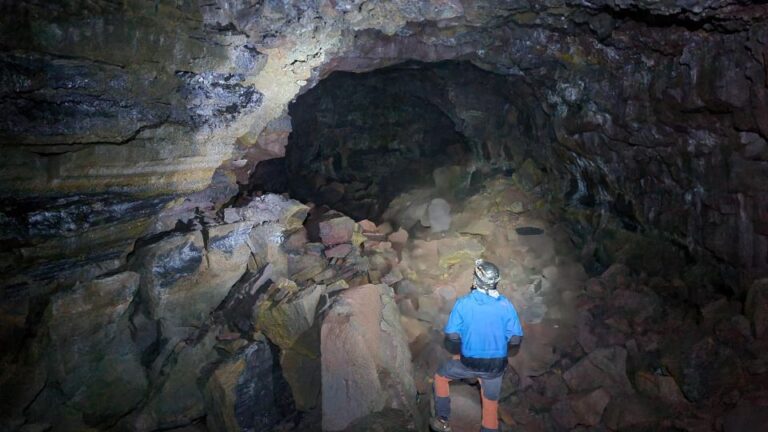 Geological Lava Tunnel Adventure – Arnarker Cave