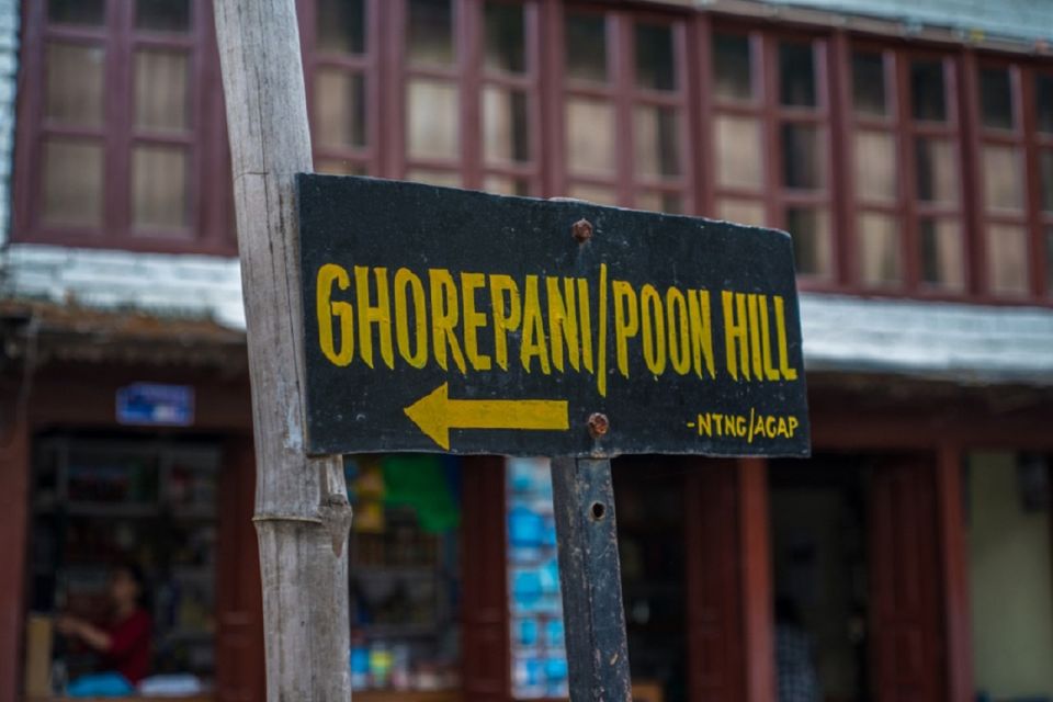 Ghorepani Poonhill Trek In Nepal - Trek Itinerary