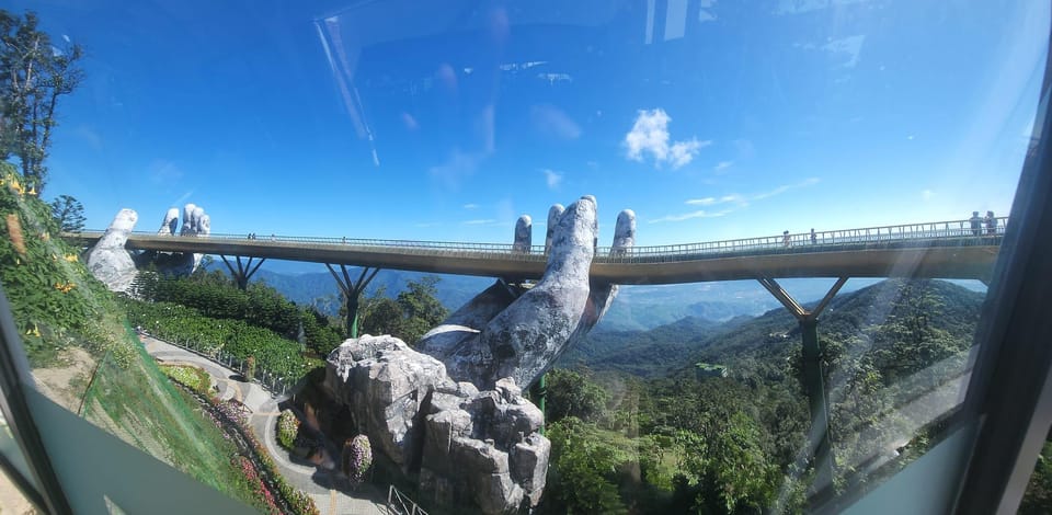 Golden Bridge -Early Morning to Avoid Crowd& Marble Mountain - Overview of the Tour