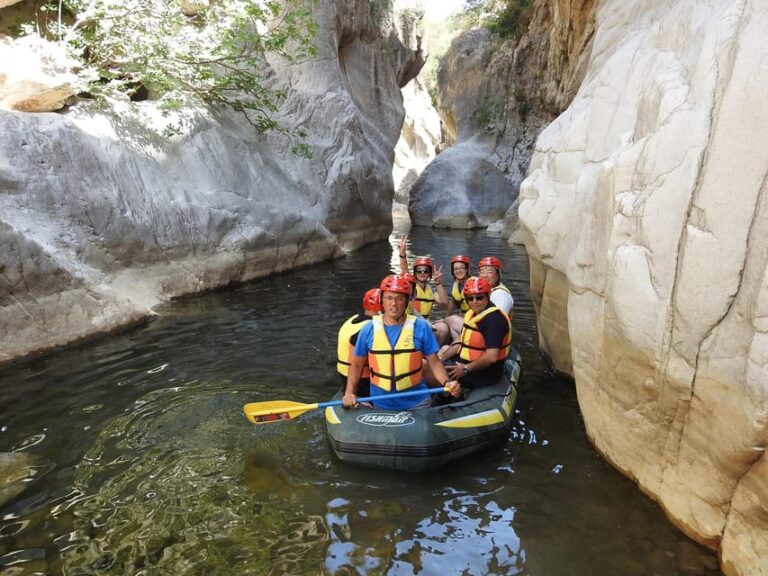 Gorges of Tiberio Rafting: Adventure in the Sicilian Canyon