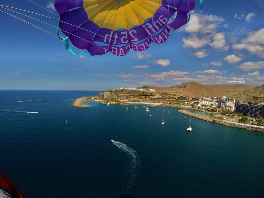 Gran Canaria: 1 to 3 Person Parasail Over Anfi Beach