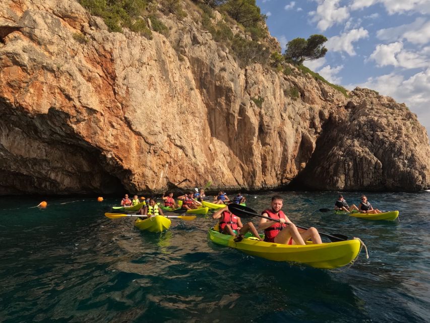 Granadella: Caló, Cova Llop Marí, and Ambolo Kayak Trip - Activity Overview