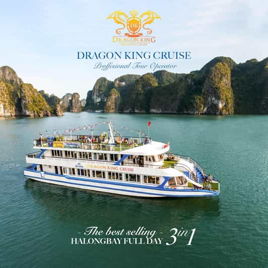 Ha Long Bay: Luxury Day Cruise, Caves, Kayak & Buffet Lunch - Cruise Through Limestone Islands