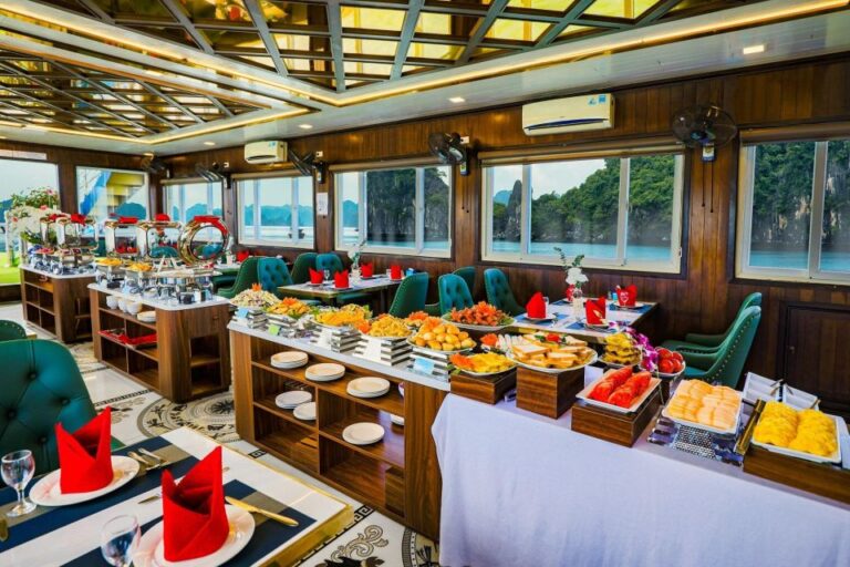 Ha Long Bay Luxury Day Cruise With Small Group Buffet Lunch