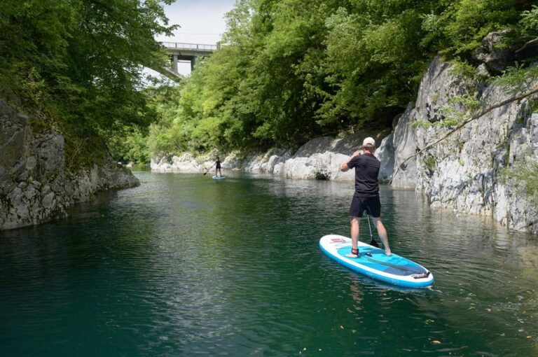 Half Day Stand-up Paddle Boarding on the Soča River