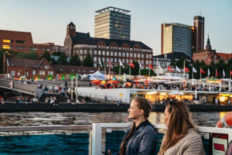 Hamburg: 1.5-Hour Grand Harbor Evening Lights Cruise