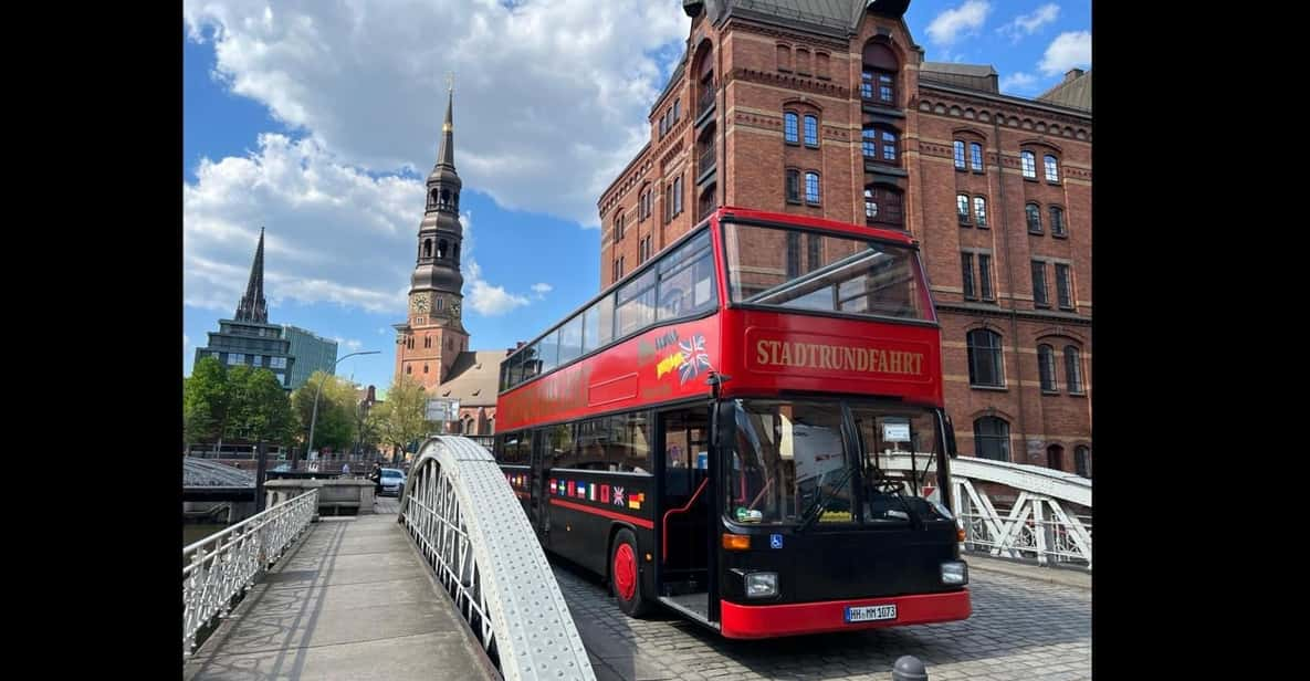 Hamburg: 1-Hour Sightseeing Bus Tour With Live Guide - Tour Overview