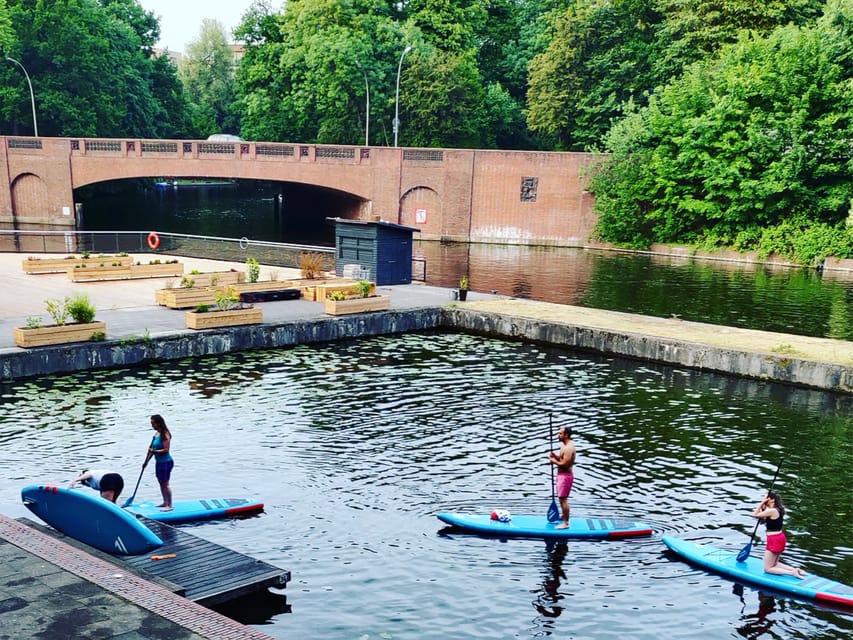 Hamburg: 1-Hour Stand Up Paddle Board Beginner Course