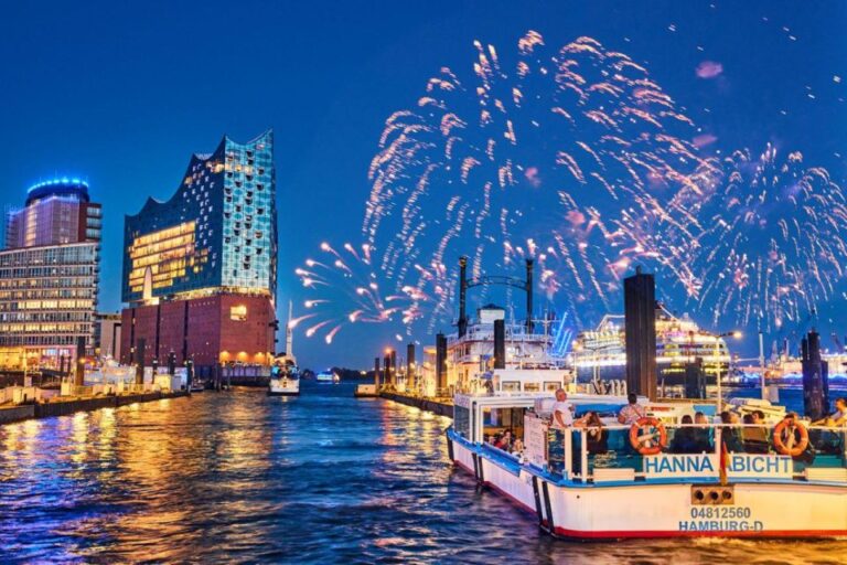 Hamburg: New Years Eve Harbor Barge Cruise