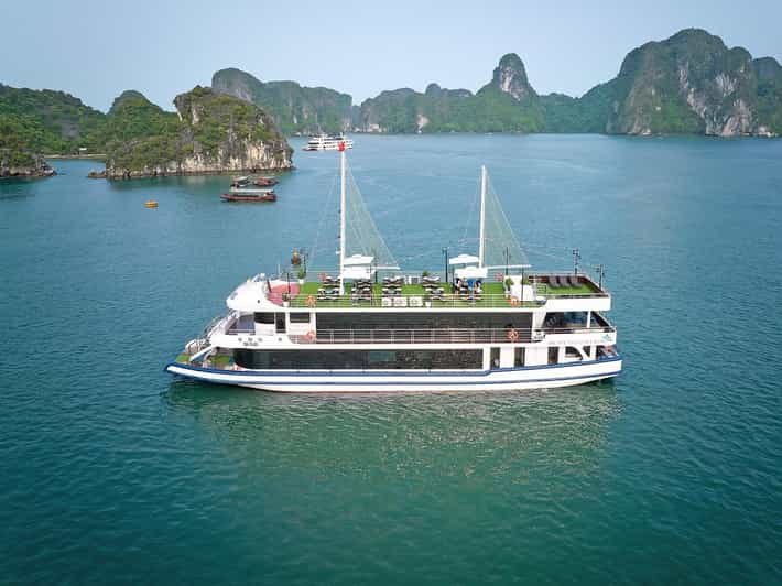 Hanoi: 01 Day Visit Halong With 5-star Arcady Premium Cruise - Tour Overview