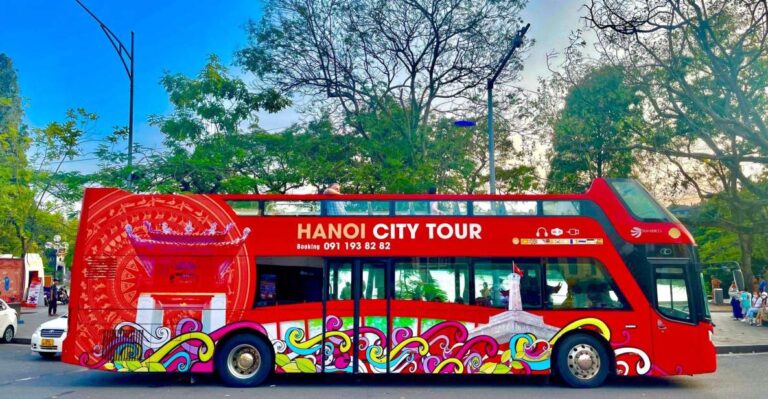 Hanoi: 4 Hour Hop on Hop off Bus Tour