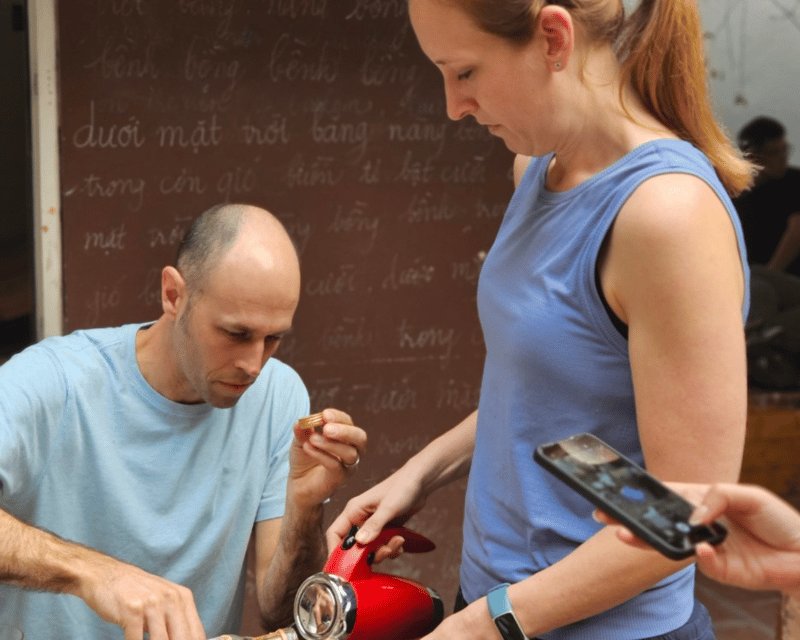 Hanoi Artisan Coffee Making Class With Train Street - Class Overview