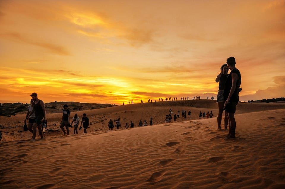 HCM to Mui Ne Jeep Tour Sand Dune Sunrise or Sunset Full Day - Itinerary Highlights