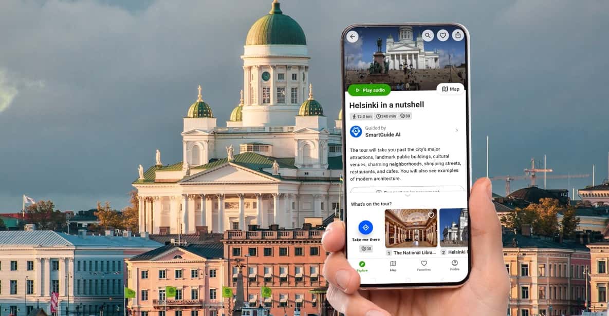 Helsinki in a Nutshell a Self-Guided Audio Tour in English - Highlights of Cultural Venues