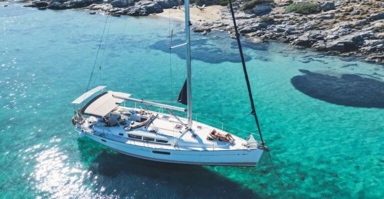 Heraklion: Dia Island Private Sailing Cruise With Full Meal