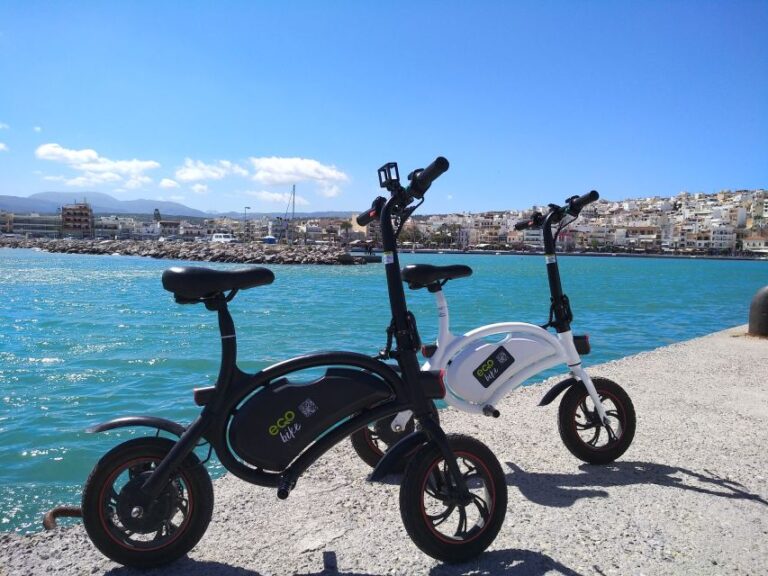 Heraklion: Ecobike Tour With Wine Tasting