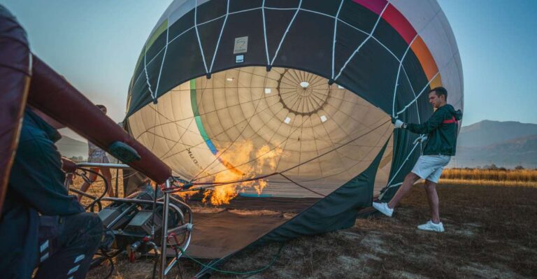 Heraklion: Sunrise Balloon Flight & Sunset Catamaran Cruise