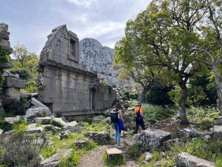 Hiking in Termessos Ancient City