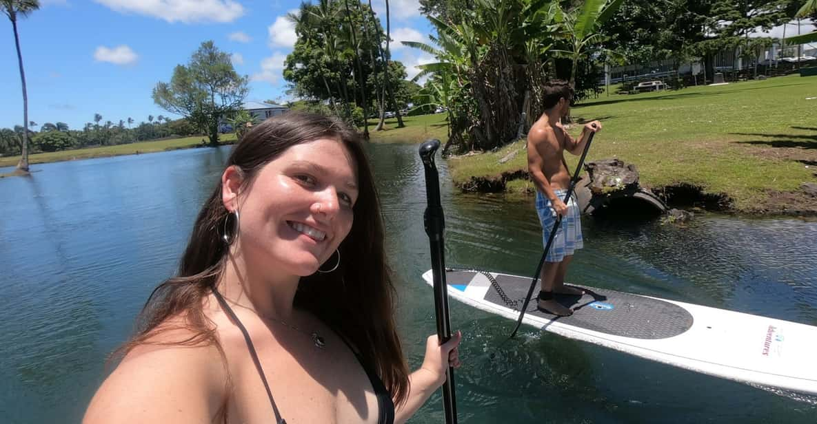 Hilo: Wailoa River to King Kamehameha Statue Guided SUP Tour - Tour Overview