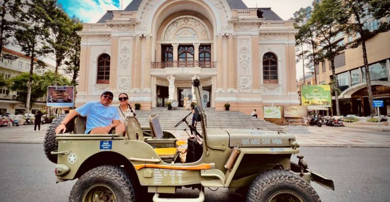 Ho Chi Minh City: Guided Private Tour by Open Air Jeep