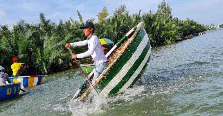 Hoi An Basket Boat Ride Includes Two-way Transfers