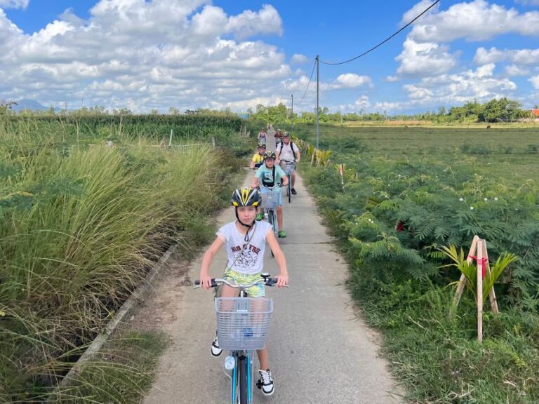 HOI AN Biking River Islands, Villages, Local Crafts