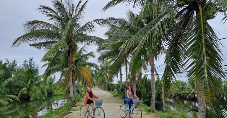 Hoi an Eco Tour: Biking, Basket Boat, Buffalo Ride, Foods