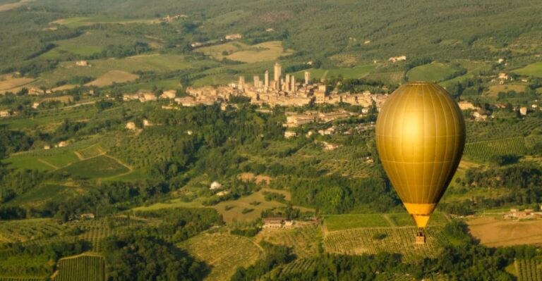 Hot Air Balloon Flights Near San Gimignano