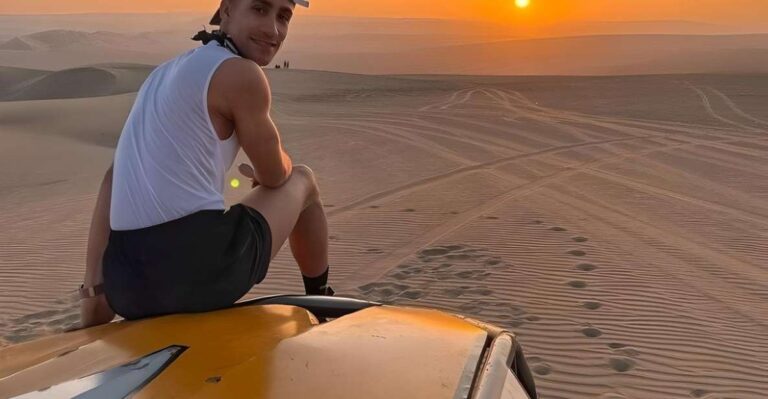 Huacachina Buggy at Sunset