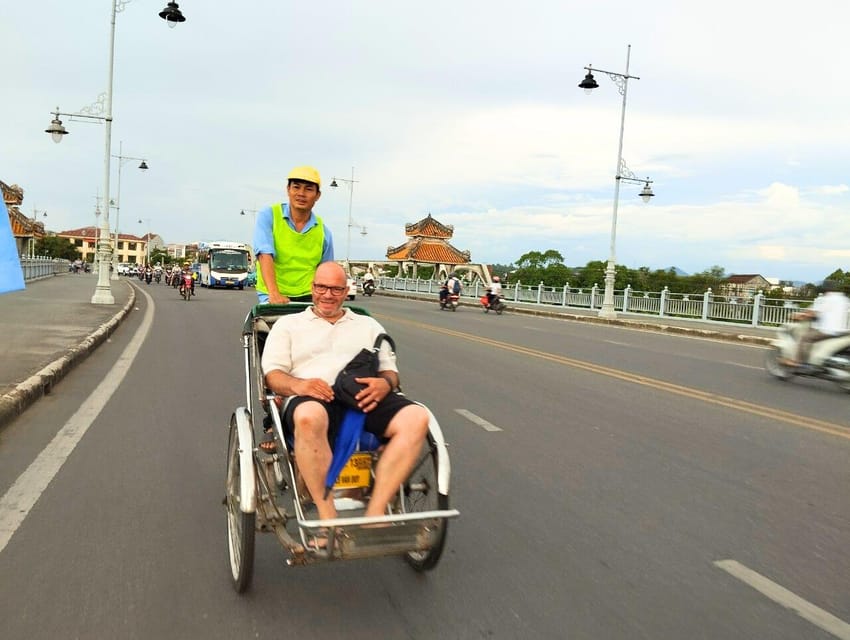 Hue: Cyclo Ride and Dragon Boat Dinner - Overview of the Activity