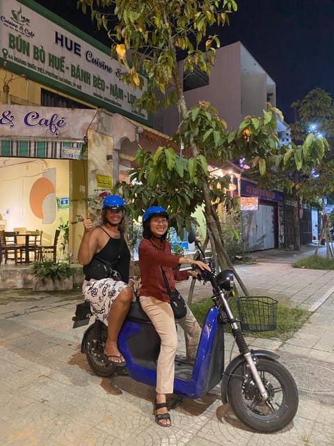 Hue: Night Street Food Tour by E Bike With a Lady Rider - Tour Overview