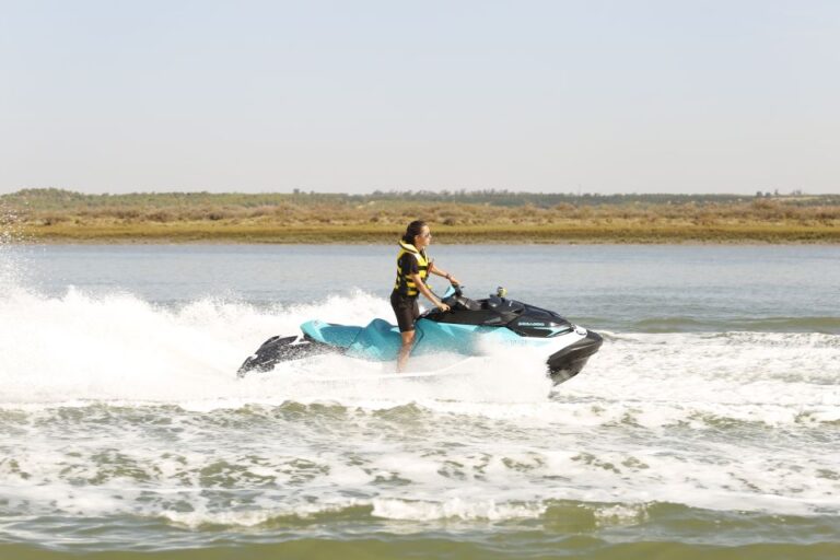 Huelva: 60-Minute Guided Jet Ski Tour to the Guadiana River