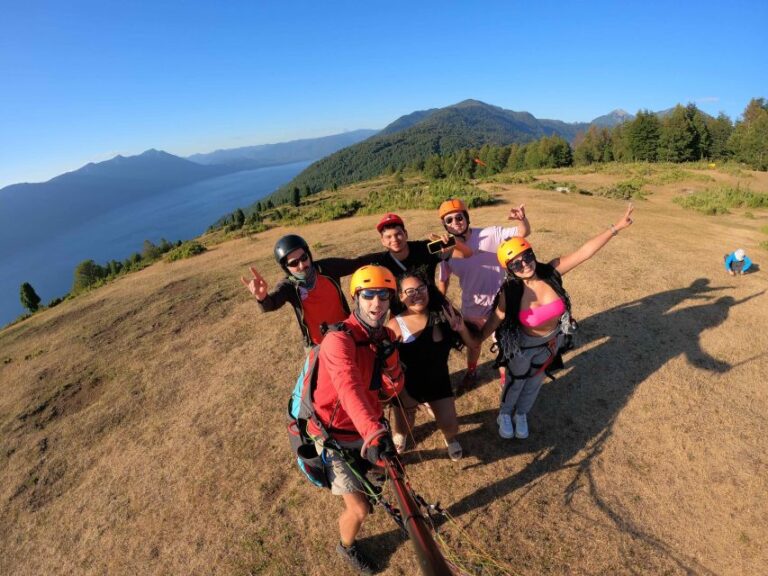 Huerquehue Park From the Air With a Paragliding Champion