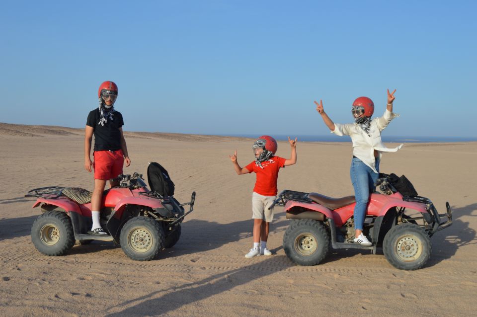 Hurghada: Quad Bike Safari, Camel Horse Ride, Dinner & Shows - Overview of the Experience