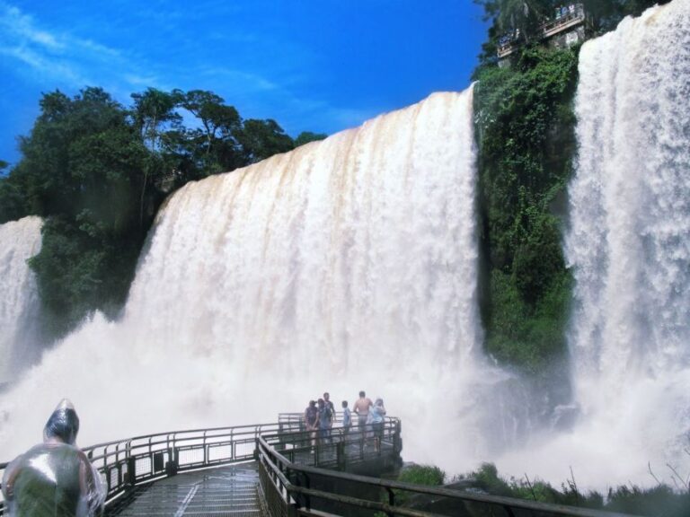 Iguazu Falls Argentinean Side From Puerto Iguazu