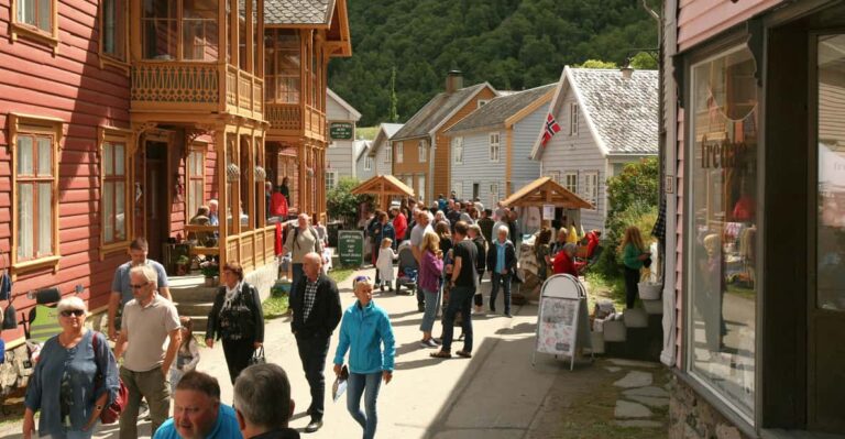 In Lærdal: Guided Old Town Tour