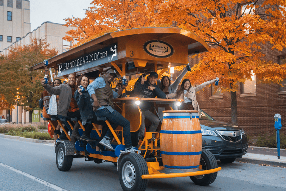 Indianapolis: Open-Air Pedal Pub Tour With Local Drinks - Accessibility and Mobility