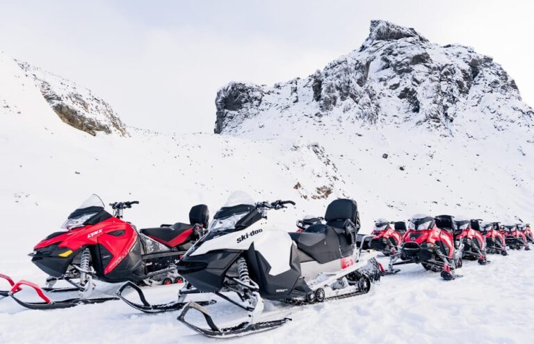 Into the Glacier: Snowmobile + Langjökull Ice Tunnel Combo